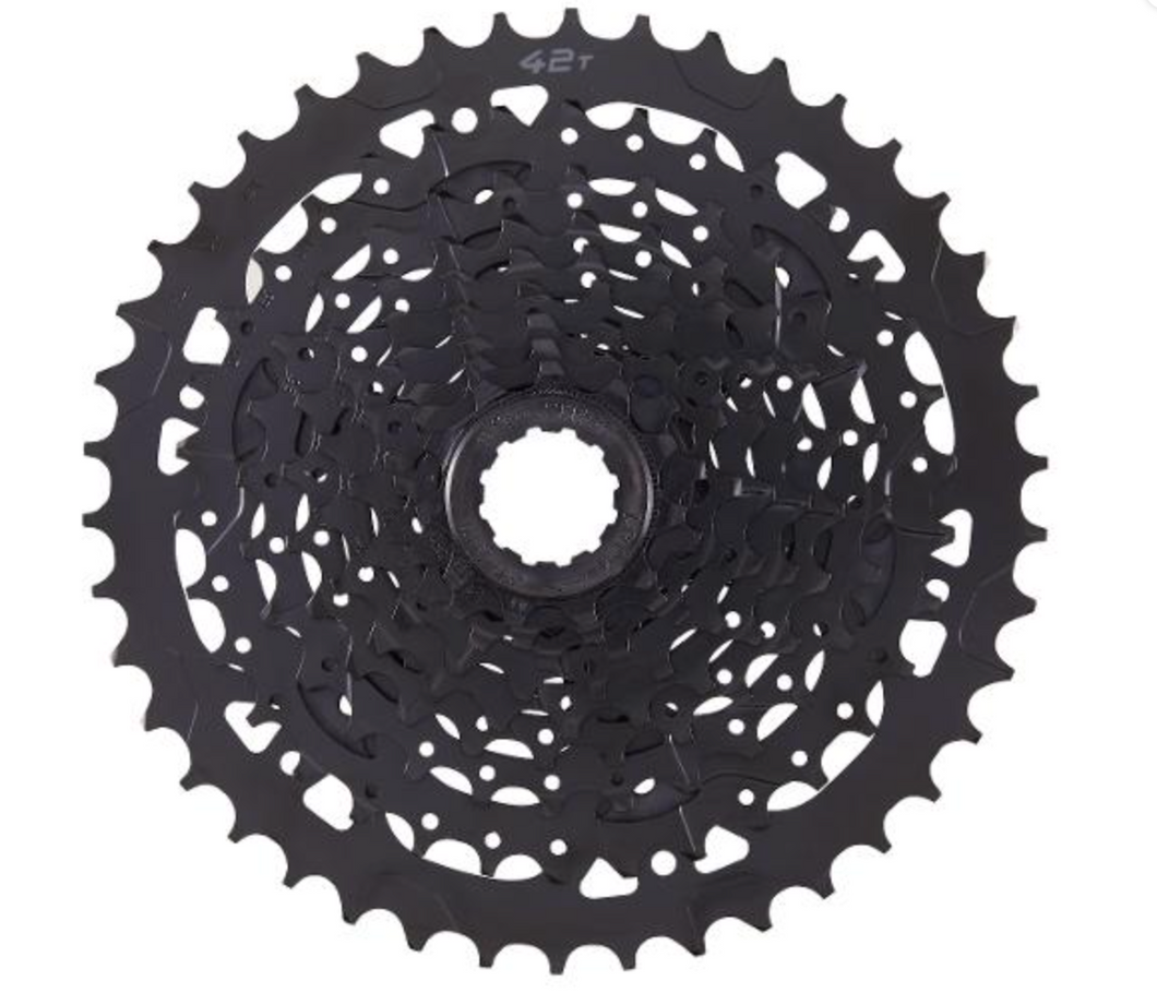 MICROSHIFT CASSETTE - ADVENT CS-H093 - 9 SPEED - 11-46T - STEEL - BLACK