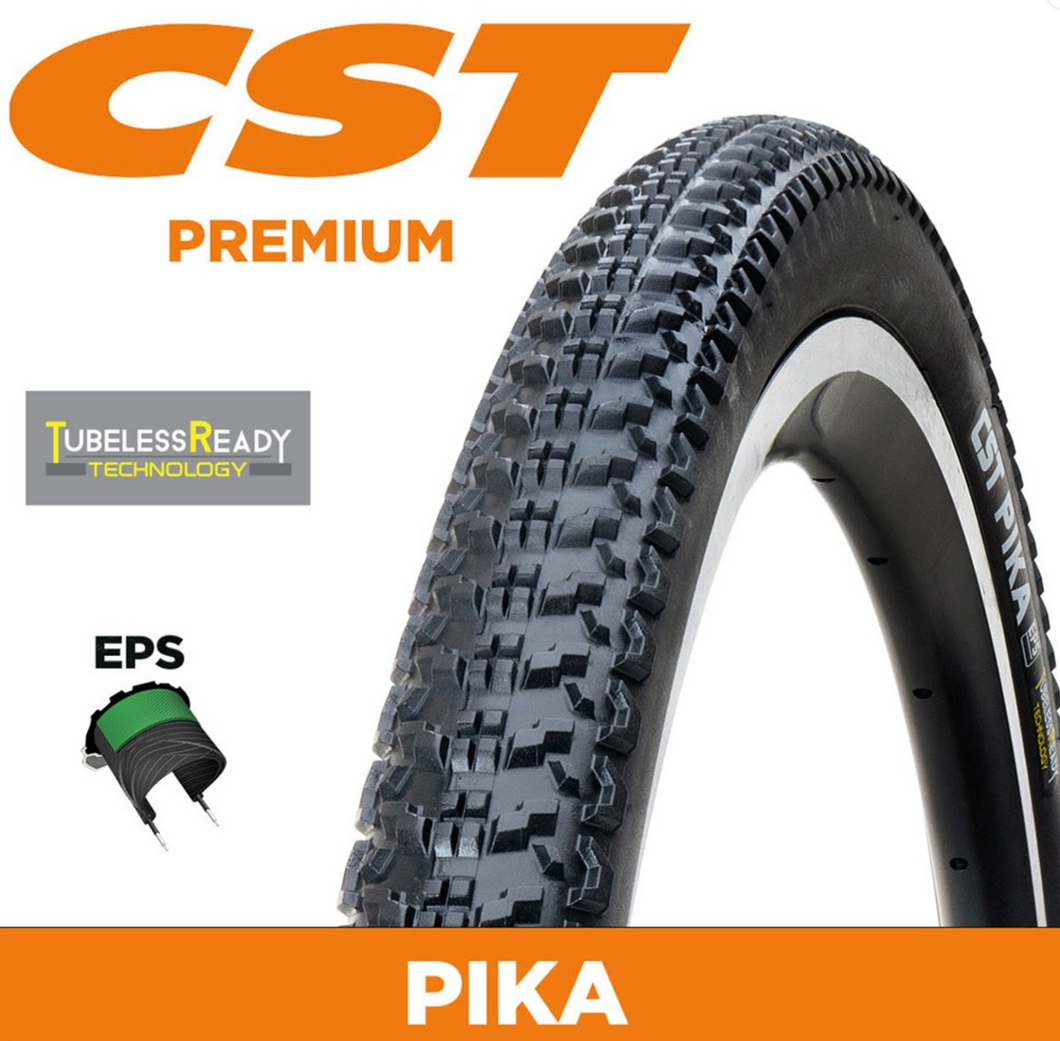 CST TYRE PIKA GRAVEL C1894 - 700 X 38 - FOLDING EPS 60 TPI - DUAL COMPOUND - TUBELESS READY